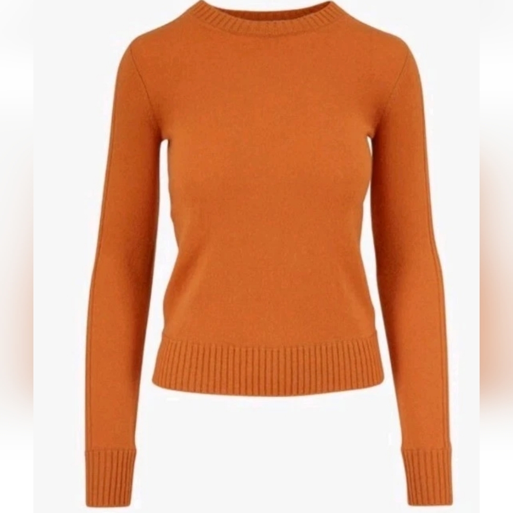 Vince Lightweight Cashmere Long Sleeve Scoop-Neck Sweater Large